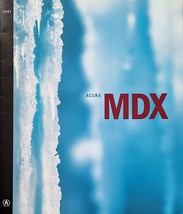 2001 Acura MDX sales brochure catalog HUGE 01 US - £9.82 GBP