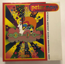 Peter Max Vintage 1999 Ceaco Different Drummer 1000 Piece Puzzle 3340-5 ... - $116.52