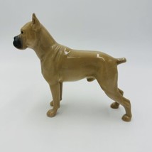 Bing &amp; Grondahl Dog Boxer Standing Figurine Porcelain No 2212 Denmark Vintage - £164.68 GBP