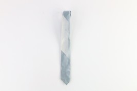 Vtg 60s Rockabilly Distressed Color Block Silk Neck Tie Dress Tie Weddin... - $19.75