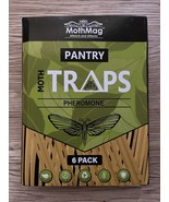 MothMag Moth Traps for House Pantry 6-Pack  Pheromone NEW - $16.32