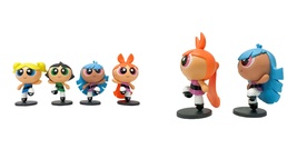 The Poweerpuff Girls Action Figure Toy Cartoon Model PVC Doll Gift 4pcs/set  - $26.99