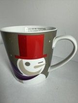 2011 Starbucks Holiday Christmas When We&#39;re Together Snowman Coffee Mug ... - $21.77