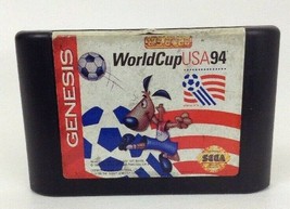 Sega Genesis World Cup USA 94 US Gold Video Game Cartridge Soccer Ball Vintage - $14.80