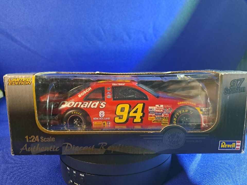 Revell 1:24 Scale Diecast Car #94 Bill Elliott McDonald&#39;s Ford Thunderbird  - $28.04
