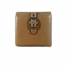 Vtg Coach Wallet Small Taupe Lether Bifold Pocket Soho *Excellent* - £69.82 GBP