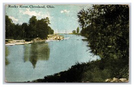 Rocky River View Cleveland Ohio OH 1912 DB Postcard U19 - £2.08 GBP