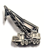 Vintage Sterling Silver Lima Truck Crane Pin Construction Industrial O.C... - $26.00