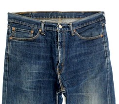 Levi&#39;s Mens 505 Jeans 38x31 [FLAW: Light Streak Across Left Back Pocket] - $31.68