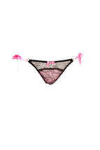 L&#39;agent By Agent Provocateur Womens Thongs Anetta Elegant Black Size S - £31.40 GBP
