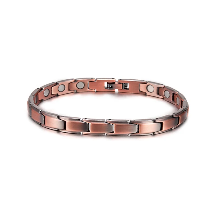 Copper Magnetic Bracelets for Women Vintage Arrow Energy Magnetic Bracelet Coppe - £26.72 GBP