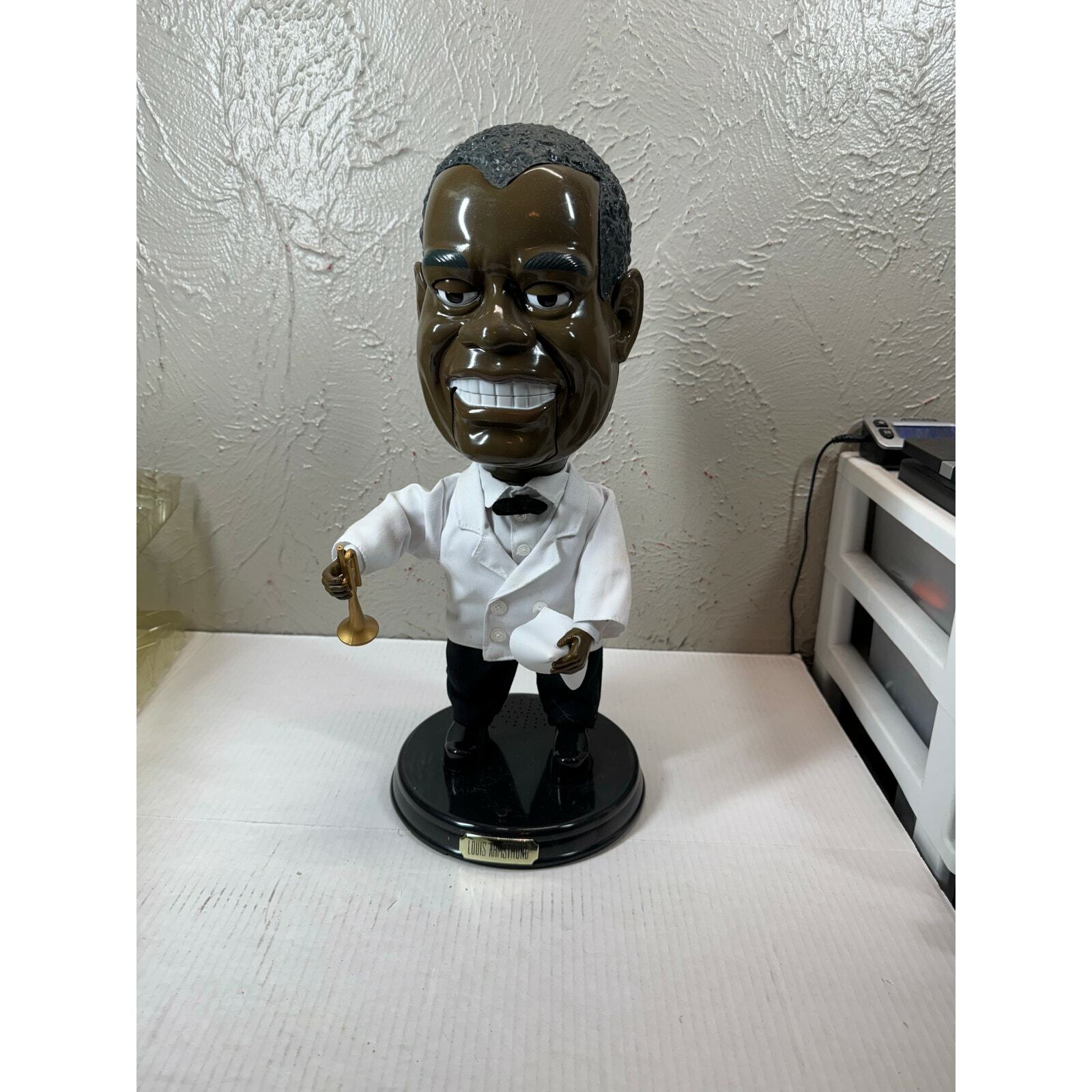 Louis Armstrong Satchmo Animated Singing Figure 19" Works Gemmy 2002 Item image 2