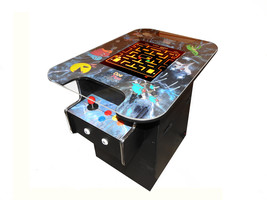 412 Game Full Size Cocktail Arcade Machine by Doc and Pies Arcade Factory - £858.38 GBP