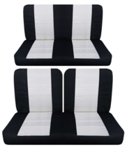 Front 50/50 top and Rear bench car seat covers fits 1963 Ford Galaxie 500 M - $130.54