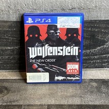 Wolfenstein: The New Order Sony PlayStation 4 PS4 Video Game Tested No Manual - £6.65 GBP