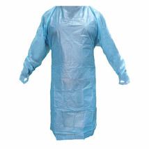 Disposable CPE 35 GSM Isolation Gowns Protective Suit Level 3 AAMI (20 Pieces) - £31.44 GBP