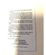Petitions to Our Lady of the  Rosary of Pompei Prayer Tri-fold, New from... - £2.33 GBP