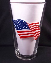 American Flag pint beer glass NorthTown - $9.26