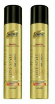 Suave Luxe Style Infusion Anti-Humidity Hair Spray 4 Firm Control 8.5 Oz Ea NEW - £21.33 GBP+