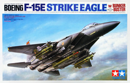 Tamiya 60312 Boeing F-15E Strike Eagle &quot;Bunker Buster&quot; 1/32 scale kit Japan - $169.06