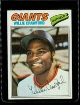 Vintage 1977 Topps Baseball Card #642 Willie Crawford San Francisco Giants - £9.94 GBP