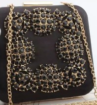 Royal Fashion  Square Crystal Women Day Clutch Purses  Designer Chain  Bags Ladi - £71.47 GBP