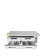 NEW 72&quot; 4 DRAWER REFRIGERATED CHEF BASE EQUIPMENT STAND MGF8453GR FREE L... - $4,630.62 CAD