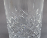 Waterford Crystal Lismore Double Old Fashioned Glass 4 3/8&quot; - £47.42 GBP