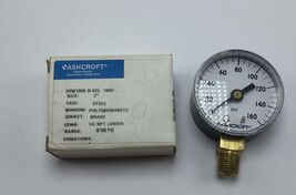 Ashcroft 20W1005-H-02L-160# Pressure Gauge 1/4" NPT  0-160Psi  - $14.30