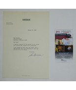 Lee Iacocca Signed Autographed 1985 Letter Chrysler Executive JSA COA - £62.27 GBP