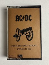 For Those About to Rock We Salute You by AC/DC (Cassette, 1981) - Atlantic - £6.30 GBP