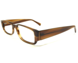 Oliver Peoples Brille Rahmen Dorfman SYC Brown Rechteckig 52-16-140 - £66.40 GBP