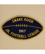 Vintage 1967 Snake River Jr. Football League 6" X 3.5" Iron-On Patch - €19,16 EUR Vintage 1967 Snake River Jr. Football League 6" X 3.5" Iron-On Patch - €19,16 EUR