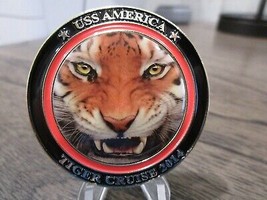 USN USS America LHA 6 Tiger Cruise San Francisco to San Diego Challenge Coin  - £27.37 GBP