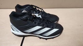 Adidas Big Kids Impact Star Size 3.5 Football Cleats Black/White  IF5108 - $28.50