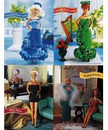 5X Cocktail Evening Party Dress Gown Barbie 11-1/2&quot; Doll Clothes Crochet... - $11.99