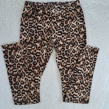 Girls Forever 21 Leopard Print Leggings Size Small - £5.51 GBP