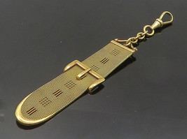 Europ EAN 14K Gold - Vintage Antique Chained Watch Strap - GOT014 - £1,078.84 GBP