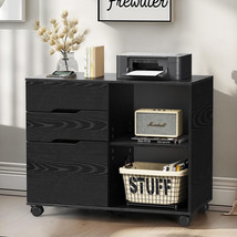 Lateral File Cabinet with 3 Drawers, - £293.55 GBP