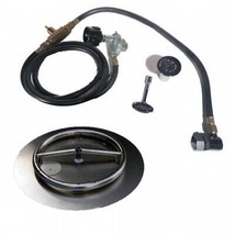 Tretco FPK-OBRSS-BK1-18-LP 18 in. Stainless Steel Pan-Ring Kit, Liquid Propa - £329.03 GBP
