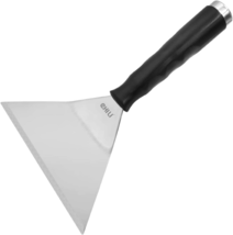 7&quot; Bent Stainless Steel Chisel Pole Scraper, Overhead Paint Scraper for Wallpape - £24.66 GBP