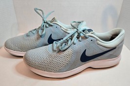 NIKE REVOLUTION 4 908999-400 Running Shoes Womens Size 9 Ocean Bliss Blue - £15.23 GBP