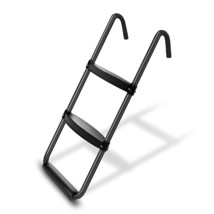 Trampoline Ladder With Horizontal Wide Steps Skid-Proof 2-Steps 12Ft 14Ft Trampo - £45.56 GBP