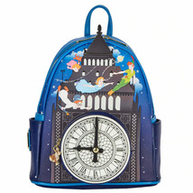 Disney - Peter Pan Clock Glow in the Dark Mini Backpack by Loungefly - £67.80 GBP
