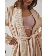 Skin Zoey Robe Organic Gauze Cotton In Ballet Pink $210 Sz 2 Or M, NWT! - €128,36 EUR