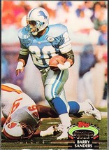 1992 Stadium Club Barry Sanders #38 Detroit Lions *Buy 2 Get 1 - $1.00