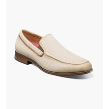 Stacy Adams Ridgely Moc Toe Slip On Casual Shoes Natural 25758-280 image 8
