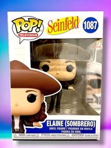 Funko Pop! Television: Seinfeld - Elaine with Sombrero #1087 With Pop Pr... - £9.13 GBP