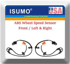 2 x ABS Wheel Speed Sensor Front Left &amp; Right Fits:MDX 2001-2006 Pilot 2003-2008 - £18.93 GBP