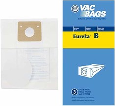 DVC Paper Replacement Vacuum Bags and Vacuum Filters for Eureka Type B PowerTeam - £5.37 GBP